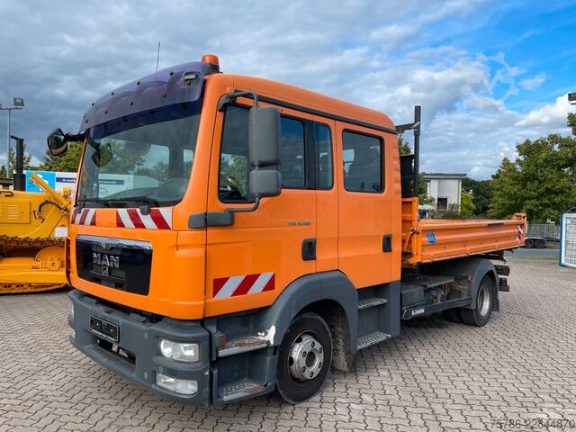Sonstige MAN TGL 8.180 Doka/ Meiller/ AC/ AHK/ 6 Sitze/ NL 2t