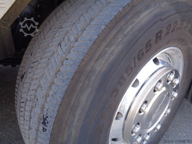 Roll-off tipper truck SCANIA G490 Hyvalift Lenkachse Automatik