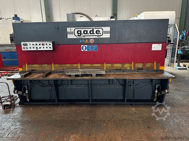 Hydraulic plate shears Gade CO 30/4