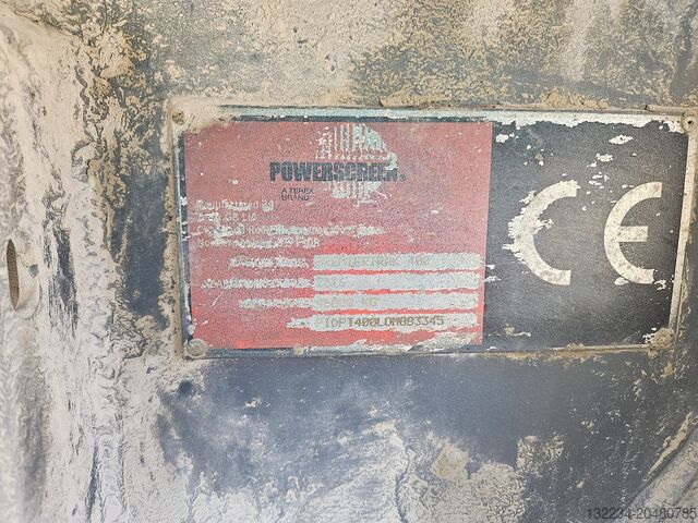 Backenbrecher Powerscreen Premiertrak 400