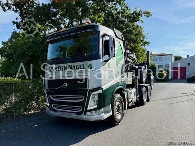 Timber transporter Volvo FH 540 Holz Kran Palfinger S270L83/Komplettzug