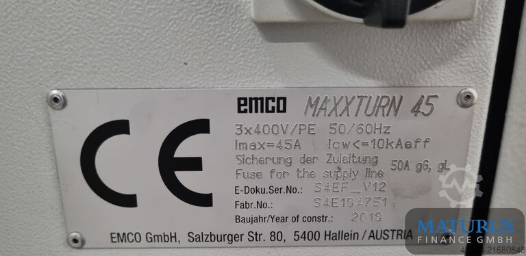 CNC-Dreh- und Fräszentrum EMCO MaxxTurn 45