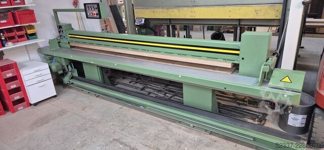 Veneer saw with planer head and display Langzauner LZ 5/2E - 3050