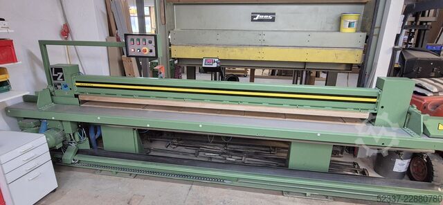 Veneer saw with planer head and display Langzauner LZ 5/2E - 3050
