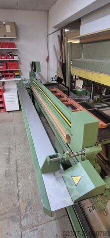Veneer saw with planer head and display Langzauner LZ 5/2E - 3050