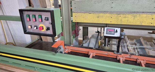 Veneer saw with planer head and display Langzauner LZ 5/2E - 3050