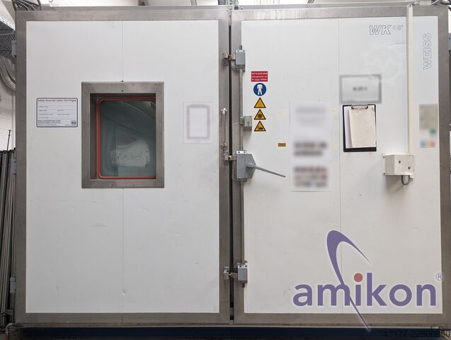 Weiss Klimakammer 38m³ inkl. Sonnenlichtsimulation WK 40'/40-120/So -40° bis +120°C Weiss Weiss Klimakammer