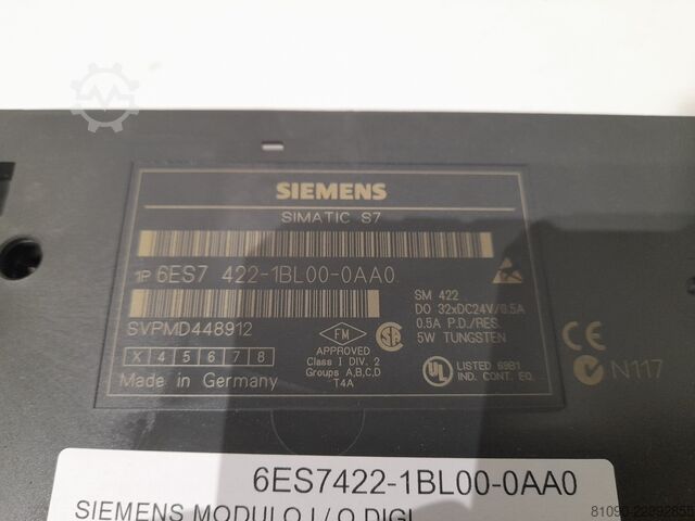 SIMATIC S7-400 DIGITAL I/O MODULE SIEMENS SIMATIC 6ES7422-1BL00-0AA0