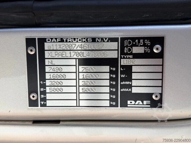 DAF LF 230 Tractor Showtruck, 6-cylinder, 1st owner, Euro 6, original Dutch vehicle. DAF LF 230 Trekker Showtruck 6 Cylinder 1st Owner E...