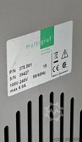 Grooving and perforating machine Multigraf CF 375