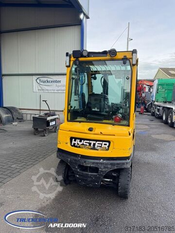 RORO forklift Hyster J3.5XN Sideshift, Vorkverstelling