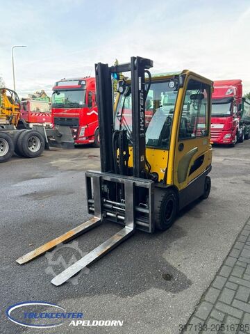 RORO forklift Hyster J3.5XN Sideshift, Vorkverstelling