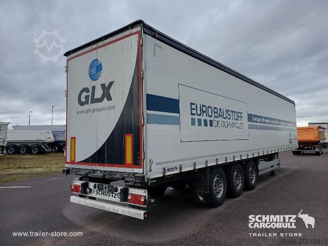 Open semitrailer with tarp Schmitz Cargobull Curtainsider Standard Getränke