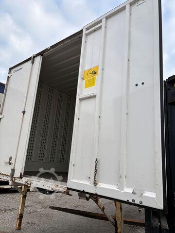 Swap body with box structure Krone BDF Stahl Wechselkoffer Türen