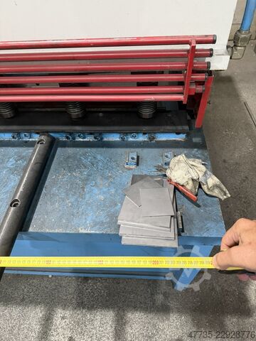 Hydraulic guillotine shear AXIAL 3000 mm ,10 mm