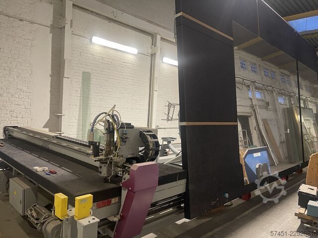 Tiltable glass cutting machine LISEC BSV 60-33 S