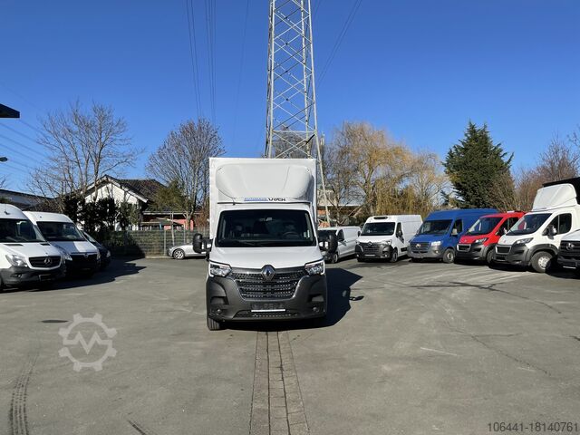Transporter with flatbed & tarpaulin RENAULT Master Pritsche Plane Schiebeplane