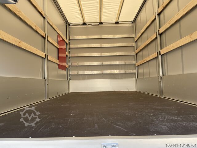 Transporter with flatbed & tarpaulin RENAULT Master Pritsche Plane Schiebeplane