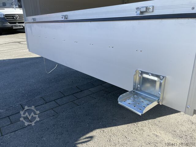 Transporter with flatbed & tarpaulin RENAULT Master Pritsche Plane Schiebeplane