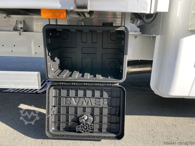 Transporter with flatbed & tarpaulin RENAULT Master Pritsche Plane Schiebeplane