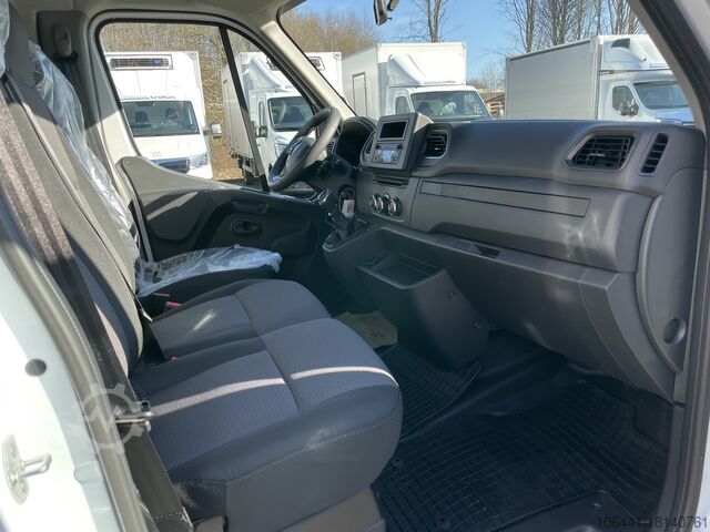 Transporter with flatbed & tarpaulin RENAULT Master Pritsche Plane Schiebeplane