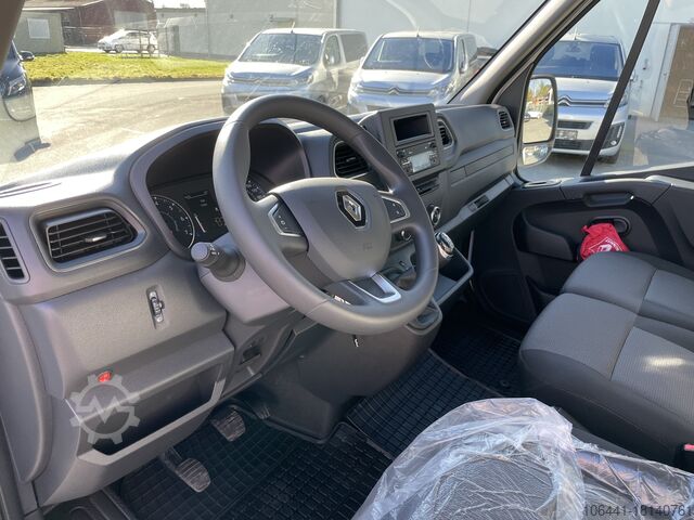 Transporter with flatbed & tarpaulin RENAULT Master Pritsche Plane Schiebeplane