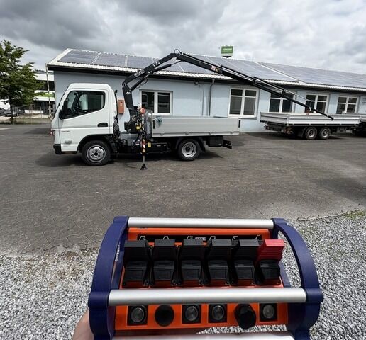 Truck-mounted crane van Fuso 3S15 Alu Pritsche 2.80m Ladekran Funk! sofort verfügbar!