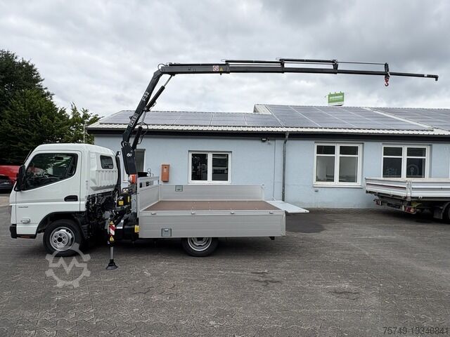 Truck-mounted crane van Fuso 3S15 Alu Pritsche 2.80m Ladekran Funk! sofort verfĂĽgbar!
