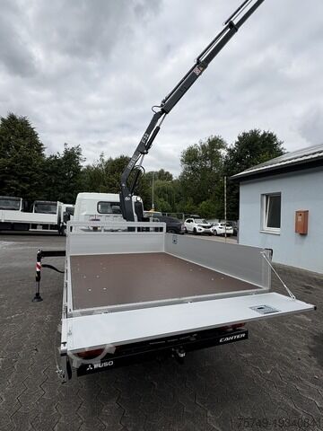Truck-mounted crane van Fuso 3S15 Alu Pritsche 2.80m Ladekran Funk! sofort verfĂĽgbar!