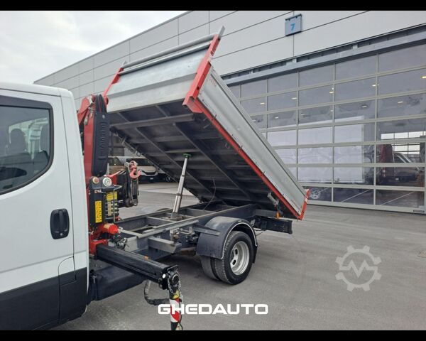 Minibus IVECO Daily V 35.16 2022 - Daily 35 C16H3.0 3450 cab. HD GRU FASSI + CASSONE RIBALTABILE
