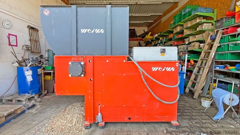 Single shaft shredder for wood and plastic WEIMA Maschinenbau GmbH WLK 800