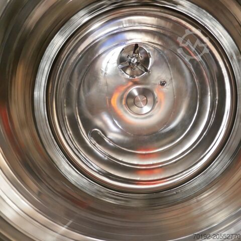 1350 liter heatable/coolable pressure tank made of V4A with magnetic agitator MAVAG Verfahrenstechnik AG 9772