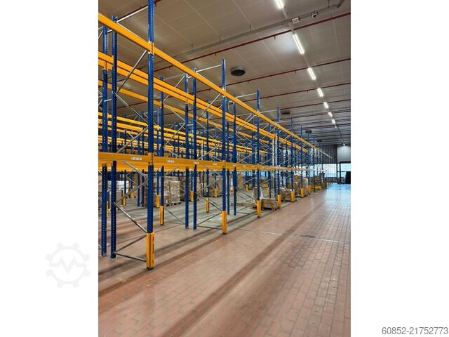 Heavy-duty shelving pallet racks 30,80 lfm Jungheinrich MPB Palettenregal H: 500cm, Fachlast: 2100 kg