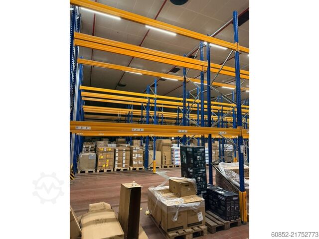 Heavy-duty shelving pallet racks 30,80 lfm Jungheinrich MPB Palettenregal H: 500cm, Fachlast: 2100 kg