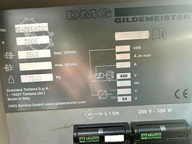 CNC-Dreh- und Fräszentrum Gildemeister CTX 510