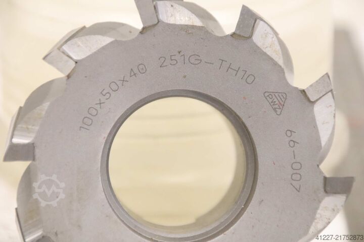 Walzenstirnfräser PWZ 100x50x40  251G-TH10  66-007