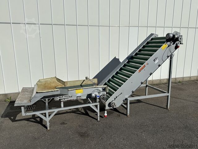 Affeldt elevator incline conveyor with hopper AFFELDT 