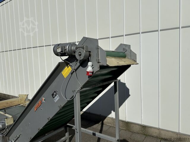 Affeldt elevator incline conveyor with hopper AFFELDT 