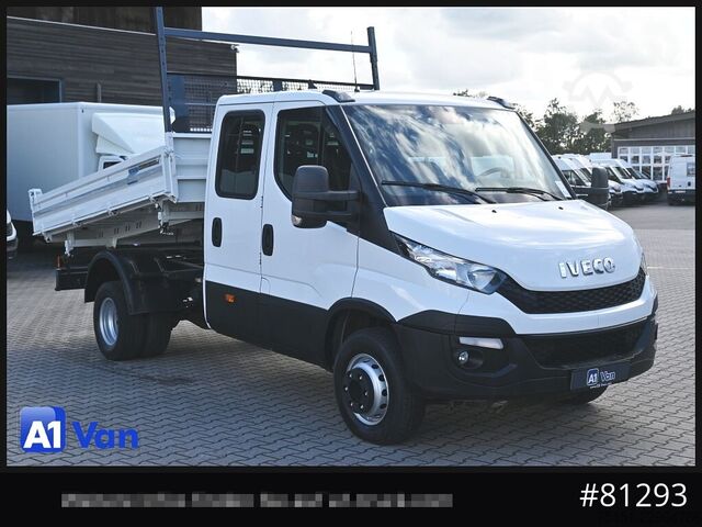 Tipper van IVECO Daily 70C17 Kipper Doka, AHK, Meiller, Klima