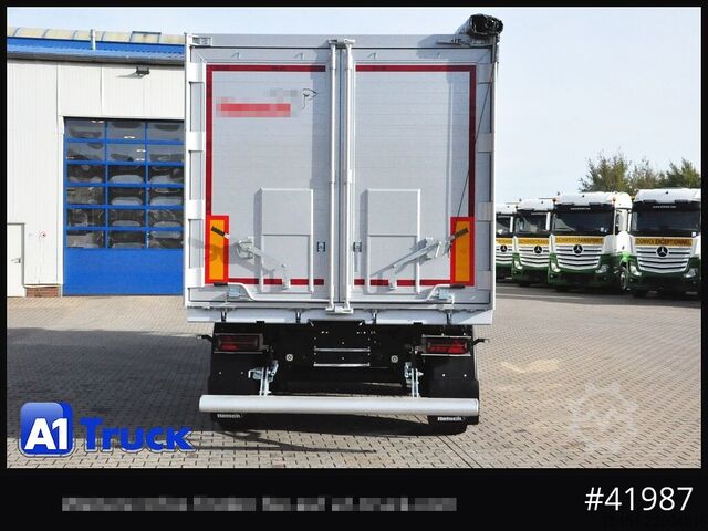 Tipper semitrailer REISCH RHKS, Alu  50m³, Lift Kombitüren, 2x sofort.