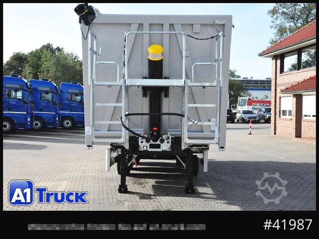 Tipper semitrailer REISCH RHKS, Alu  50m³, Lift Kombitüren, 2x sofort.
