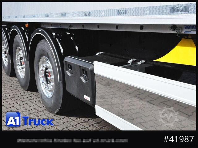 Tipper semitrailer REISCH RHKS, Alu  50m³, Lift Kombitüren, 2x sofort.