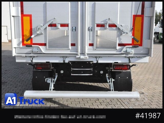 Tipper semitrailer REISCH RHKS, Alu  50m³, Lift Kombitüren, 2x sofort.