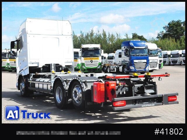 Swap body truck DAF XG+ 480 FAN Intarder Lenkachse, Steering Axle
