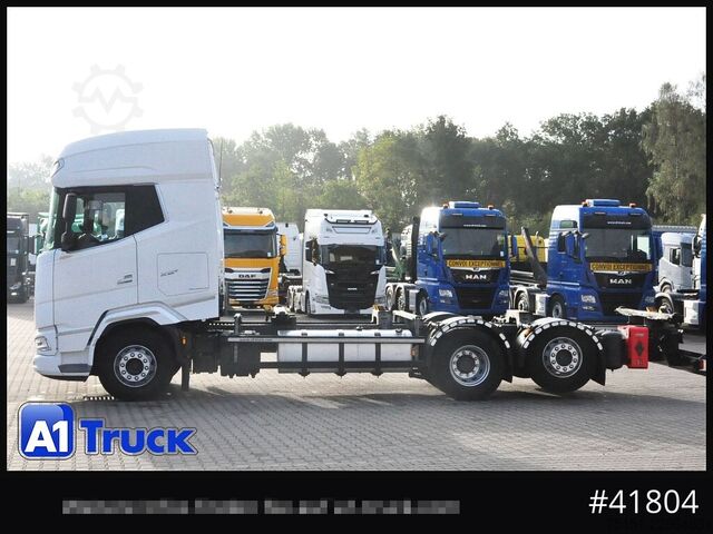 Swap body truck DAF XG+ 480 FAN Intarder Lenkachse, Steering Axle