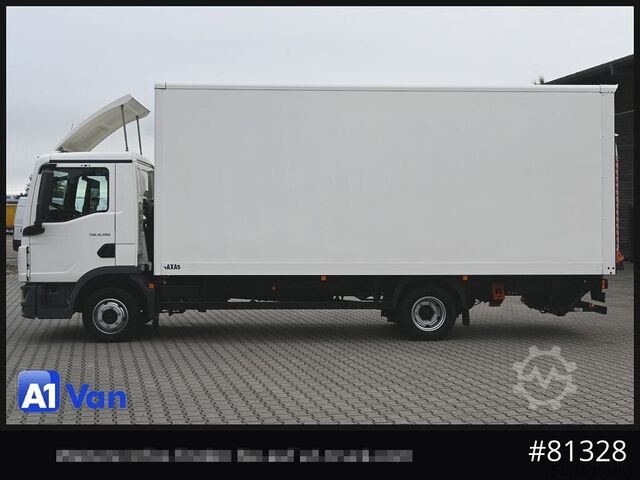 Box van MAN TGL 8.190 4x2 BL Koffer, LBW, Klima, AHK, Automatik