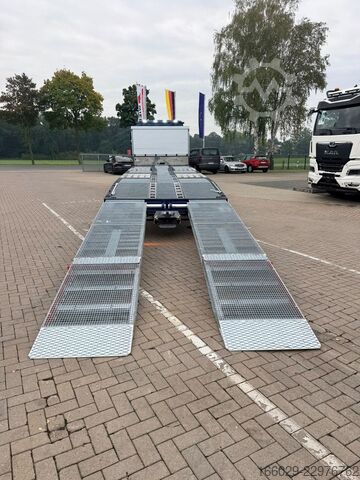 LKW mit Pritsche (offen) MAN TGS 35.540  Maschinentransporter mit Rampen