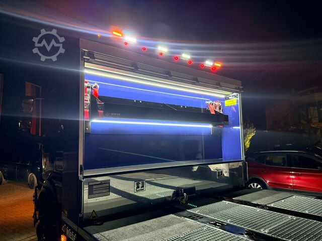 Autotransporter LKW MAN TGS 35.540  Maschinentransporter mit Rampen