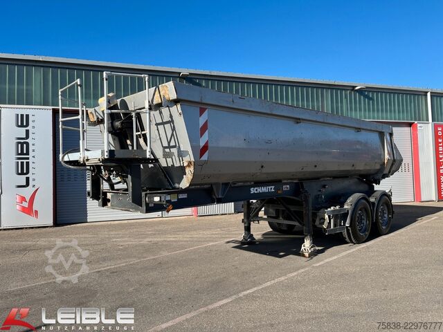 Tipper semitrailer SCHMITZ CARGOBULL SKI 18-7,2 Stahlmulde*24m³*SAF*Liftachse*