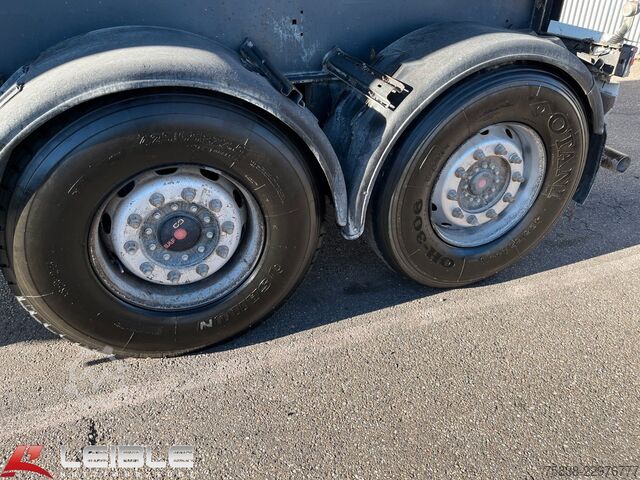 Tipper semitrailer SCHMITZ CARGOBULL SKI 18-7,2 Stahlmulde*24m³*SAF*Liftachse*